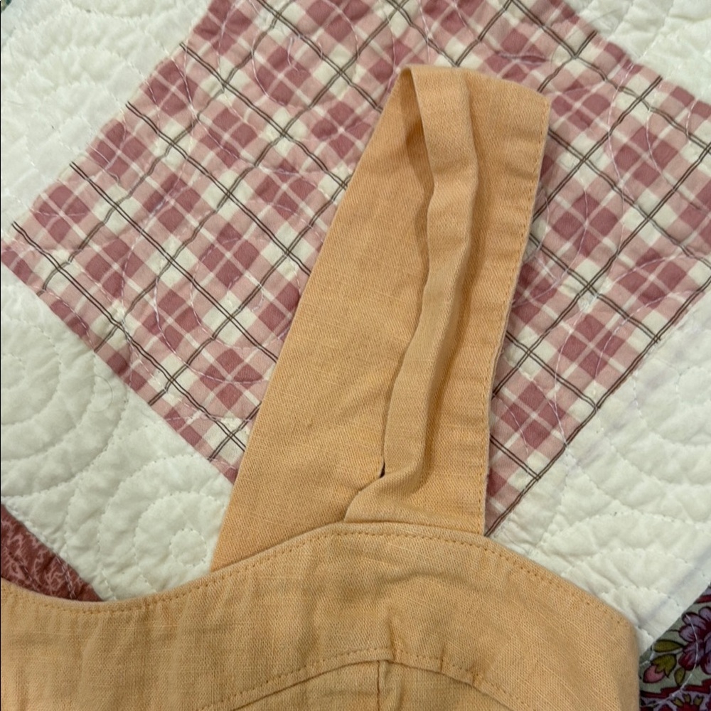 Abercrombie & Fitch Yellow Fitted Bustier Tank Top - Picture 2 of 6